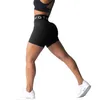 Nvgtn sport shorts sans couture en spandex woman fitness élastique élastique respirant sports de loisirs en cours d'exécution 240408