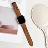 Bobine en cuir en silicone respirant avec fermoir magnétique pour Apple Watch Series 9 8 7 6 5 4 Ultra2 49 mm WirstBands Iwatch Band 45 mm 44 mm 42 mm 41 mm 40 mm 38 mm Bracelet