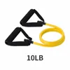 Resistance Bands New Style Gum For Fitness Rubber Elastic Pl Rope Yoga Muscle Bodybuilding Stretch Exercise Tubes Drop Delivery Sports Dhbwk