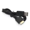 Kablolar 10pcs USB Veri Aktarım Şarj cihazı kablosu Sony PSP için PlayStation PSPN1000 N1000'e Git