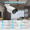 Caméras IP Azishn H.265X Sécurité audio Caméra IP 5MP 1 / 2.7SC5239 POE / DC 6LEDS SAPPRIMANCE DE CCTV EMPRÉPERS