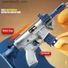 Sand speel waterplezier M416 Water Gun Continu schietspeelgoed voor volwassenen en kinderen Summer Outdoor Beach Water Gun Toy Q240413