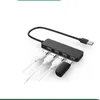 USB HUB 2.0 4 Ports Hub Ultra Slim Portable USB Splitter for Surface Pro Notebook PC IMac Pro MacBook Air Mac Mini/Pro