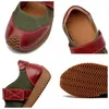 Lässige Schuhe Koznoy 3cm echte Leder Heels Pumpen Pils Mules Luxury Mary Jane Women Boots Plattform Keil Sommer Chunky Sneaker Retro