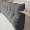 Pillow Luxury Modern Plush S Elegant Bedroom Office Sleeping Sofa Lumbar Bed Backrest Coussin Chaise Home Decoration