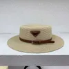 Bernici/teschi Caps P Famiglia invertita Triangle Pagng Belt Cintura di cappello British RETRO Style Flat Top Hat Womens Beach Beach Beach Beach Hat Hat Hat Hatl240413