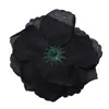 Aufbewahrungstaschen 20 PCs Schwarze künstliche Seidenblumenparty Hochzeitshaus Büro Garten Dekor DIY