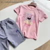 Designer Kinderkleding Babymeisjes Boys Shorts Set Kinderluxe Set Girl Children's Clothing Set Letter Set Set Spring Summer and Autumn Designer Bag