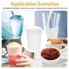 Storage Bottles Disposable Porridge Cups Soup Containers Sturdy Bowls Lids Dessert To Go Measuring