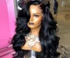 150 Long Body Wave 13x4 Lace Front Human Hair Wigs For Women Natural Plucked Remy Brazilian Middle Ratio Bleached Slove Hair4587398838299