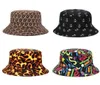 Buckethats luksusowy projekt litera drukują mężczyźni Kobiet rybak Kat bawełna moda antisun kapelusze bob vintage Summer Panama Hat Q08059360300