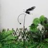 Garden Decorations Stake Eagle Windmill Iron Wing Flapping Pinwheel Lawn Ornaments Crafts Art Decor For Patio Yard