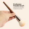 Макияж щетки Maange 3pcs Set Dense Contour Contour Blush Bronzer Bronzer Brush Brick Tool