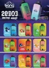 Puff 20000 20K Digital Puffs Do jednorazowe elektroniczne papierosy Vape Podjazd 850 mAh Bateria 26 ml przedpełniona vs 12000 12k 9000 Puff 18000 Bang King 15000 15K cyfrowe 18k 18k