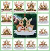 クリスマストナカイの飾りクリスマスツリー樹脂カスタマイズされたDIY名35ギフトハングデコレーションペンダントホームDECRO4620051