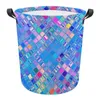 Sac à linge recréé Mosaïque n ° huit par Robert S. Lee Paskable Baskable Art imperméable Toy Toys Toys Dirty Clothes BA