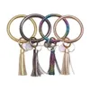 Braccialetti di fascino Braccialetti fascino 4pcs ceratiera in pelle Teechain Ringer per supporto per supporto a catena grande per consegna dhr8n dhh9h