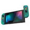 Cases eXtremeRate Transparent Console Back Plate with Controller Housing Shell with Buttons for NS Switch Console JoyCon