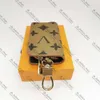 Louies Vuttion Nyckelkedjedesigner Keychain Key Chains Ring Holder Varumärkesdesigners Nyckelringar för Porte Clef Gift Men Women Car Bag Pendant Accessories With Box 982