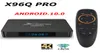 X96Q Pro 10 Android TV Box Allwinner H313 24G WiFi 4K 2GB 16GB 미디어 플레이어 1GB 8GB TVBox Set Topbox VS X96 MAX8379043