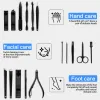 Kits VIP LINK Manicure Set Stainless Nail Clippers Cuticle Utility Manicure Set Tools Nail Care Grooming Kit Nail Clipper Set