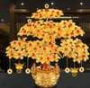 Feng shui pieniądze Lucky Rich Tree rzemiosło naturalne kryształowe biuro kreatywne dekoracje pokoju domowego t2003317262923
