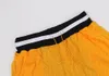 Şort Erkekler Rhude Tasarımcı Kısa Erkekler Yaz Hızlı Kurutma Nefes Alabilir Mesh Drawstring Beachwear Gevşek Spor Şortları Erkekler