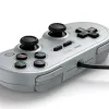 GamePads Vibration Clear Controller Wired GamePad 8bitdo Sn30 Pro USB GamePad Game Controller pour Switch PC Raspberry Pi Steam