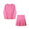 Рабочие платья Pring Corean Elegant Fashion Ol Two Piece Set для женщин Blazer Coats Supt