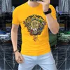 2024 Mens designer t shirt fashion Hot Drill letter Tshirts clothing casual Cotton Short Sleeve Top Men Women T-shirt Hight Quality Solid Color Tees Asian Size M-4XL