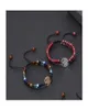 Braccialetti Charm 6mm Chakra Natural Beads Bracciale Tree of Life Fare a mano intrecciati da donna intrecciato da uomo Yoga Gioielli Gift C3 Drop Deliver4467202