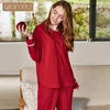 Ropa en el hogar 2024 Autumn Homewear Women Pajama casual Juegos