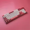 Аксессуары GMK Daifuku Pink Keycaps Персонализированный профиль вишни PBT Dyesub японский клавиш для Cherry MX Switch Mechanical Gaming Клавиатура