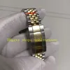 2 style 36mm للجنسين مشاهدة صورة أصيلة الرجال سيدات ممسحة الاتصال الماس مدي 126233 الذهب اثنين لهجة السوار Jubilee BP صانع التلقائي BPF الساعات الميكانيكية