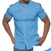 Magliette da uomo camicie da uomo maglietta primavera e estate casual camicia a maniche lunghe a maniche lunghe uomini uomini maniche per calci a manichetta a goccia a goccia ap dhacy