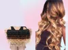 BZAILIAN OMBRE HAIR EXTERZES THE TRONE 1B427 FALE BRĄZOWE BRĄZOWE Human Hair Weave 3 Bundle tanie kolorowe brazylijskie blondynki Włosy 9995150