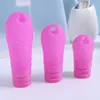 Storage Bottles Sdotter 1pcs 38ml 60ml 90ml Empty Silicone Travel Packing Press Having Holes Bottle For Lotion Shampoo Bath Small Sample