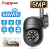 IP -camera's 5MP 5G WiFi Surveillance Camera's IP Camera HD 1080P IR Full Color Night Vision Visie Beveiligingsbescherming Motie CCTV Outdoor Camera 24413