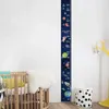 Figurines décoratives Creative Cartoon Decoration Kids High Growth Growth Chart Ruler pour Wall Meter