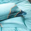 Zestawy pościeli Zimowe zestaw kołdry luksusowe hafty bawełniane łóżko lniane euro kołdra kołdry podwójne arkusz kołdrę