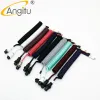 Cables Angitu Handmake Custom Coiled USB C Cable For Mechanical Keyboard With Colored GX16 Aviator