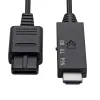 Câbles QX2B N64 à convertisseur pour SNES / NGC / SFC / N64 Adaptateur Link Cory