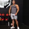 Muscle Fitness Brothers 2021 رجال الركض الرياضة الرياضية التدريب على أفضل كمال الأجسام تي شيرت قابلة للتنفس