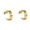 Liebe Ohrringe hochwertige Edelstahl -Damen Ohrringe 18k Designer Ohrringe Valentinstag Geschenk