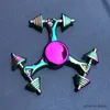 Descompressão Fidget Spinner Spinner Metal Spinner rolando brinquedos de brinquedo para crianças para crianças Spinner Spinner Spinner Tremever Toys