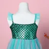 Girl Dresses Girls 'Fashion Dress Spring/Summer Line Princess Party Party Lace Cake SH1688