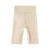 Short fitness di yoga Capris femmina Un uomo piccolo con pantaloni da donna spessa in giro in vita alto z0f2 240407