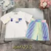 Camiseta feminina Conjunto de produtos de verão