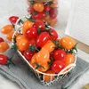 Decorative Flowers Fake Fruit Simulation Cherry Tomatoes Home Party Decoration Pography Prop String Foam Props