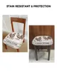 Pokrywa krzesełka za vintage farm zwierzęce kurczak retro poduszka poduszka na rozciąganie pokrowca do jadalni na domowe dla domu el bankiet salon